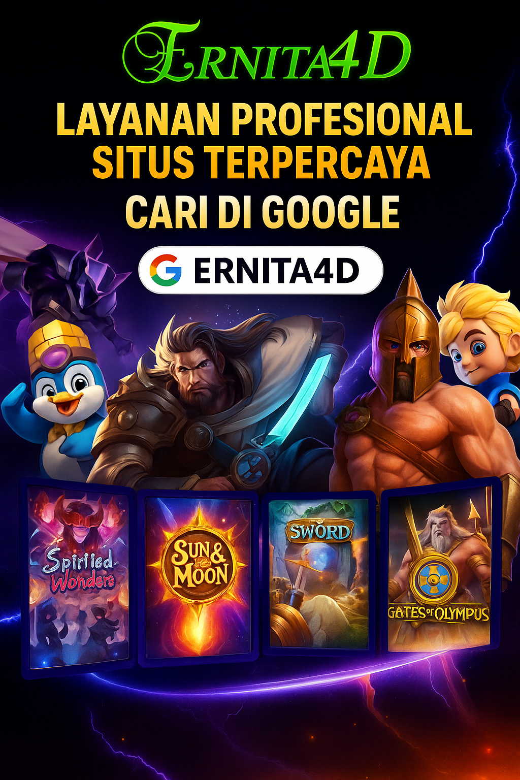 ERNITA4D: Lingkungan Game Online Resmi Terpercaya Indonesia